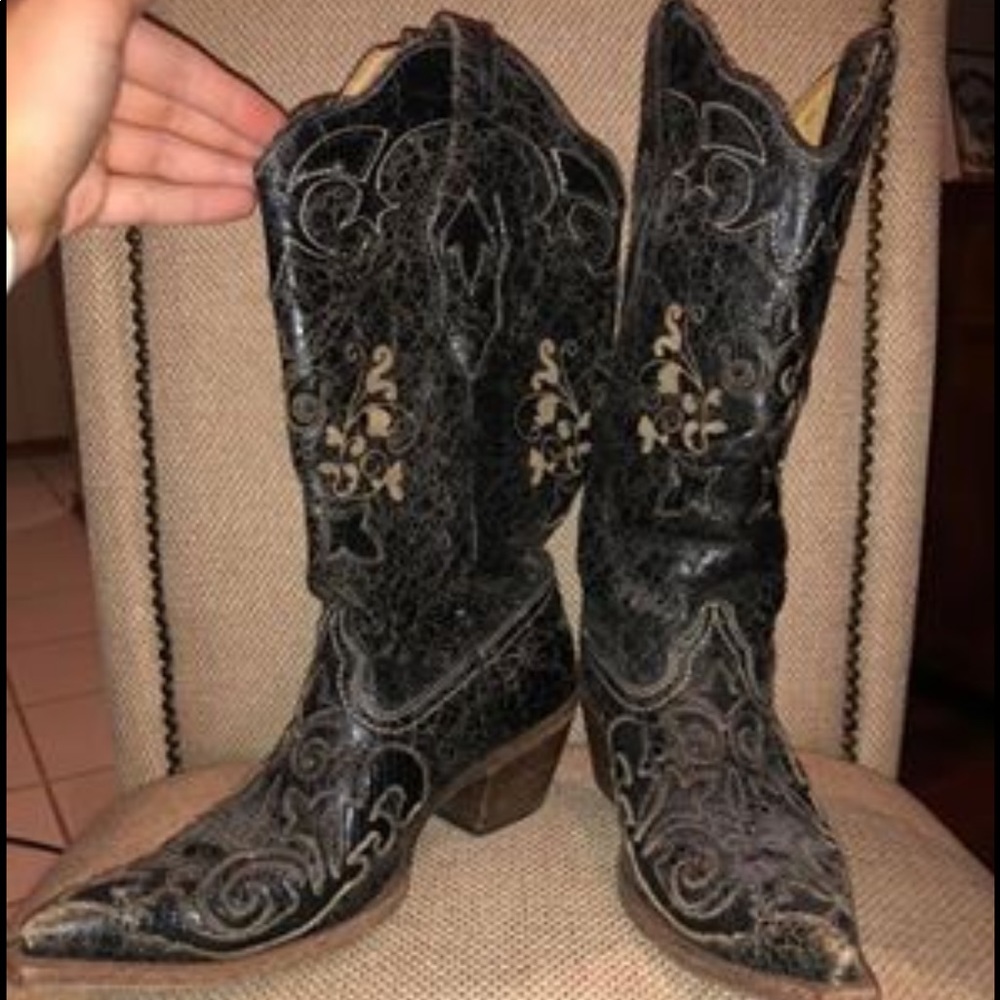 Coral Vintage Boots